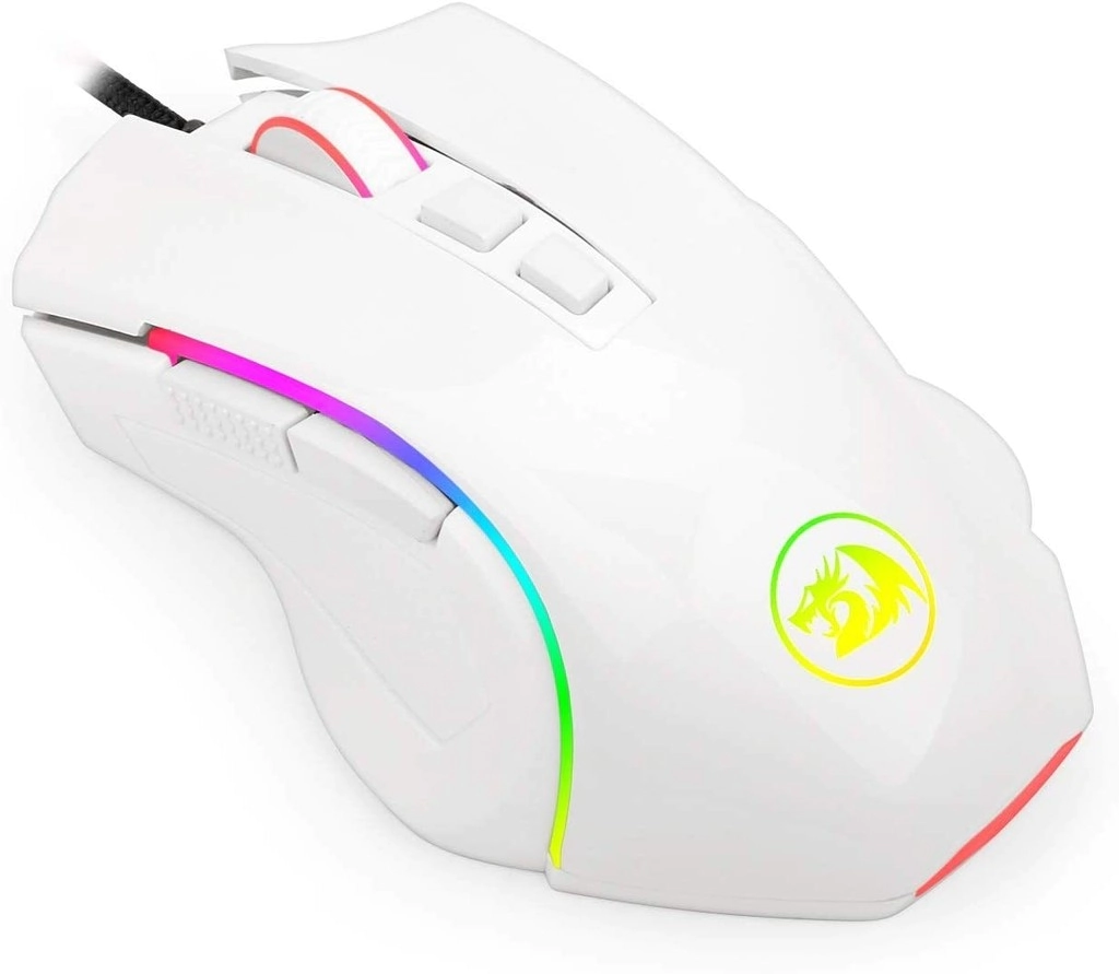 Mouse Gamer Griffin 7200 Dpi Blanco