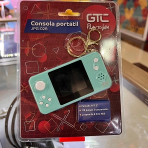 Consola Portatil C/bateria 128 Juegos Jpg-028 8 Bits