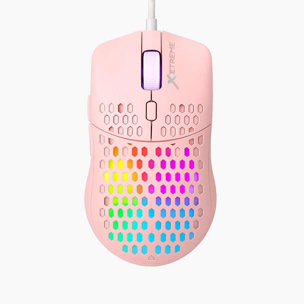 Mouse Gamer Gm-209 Rosa