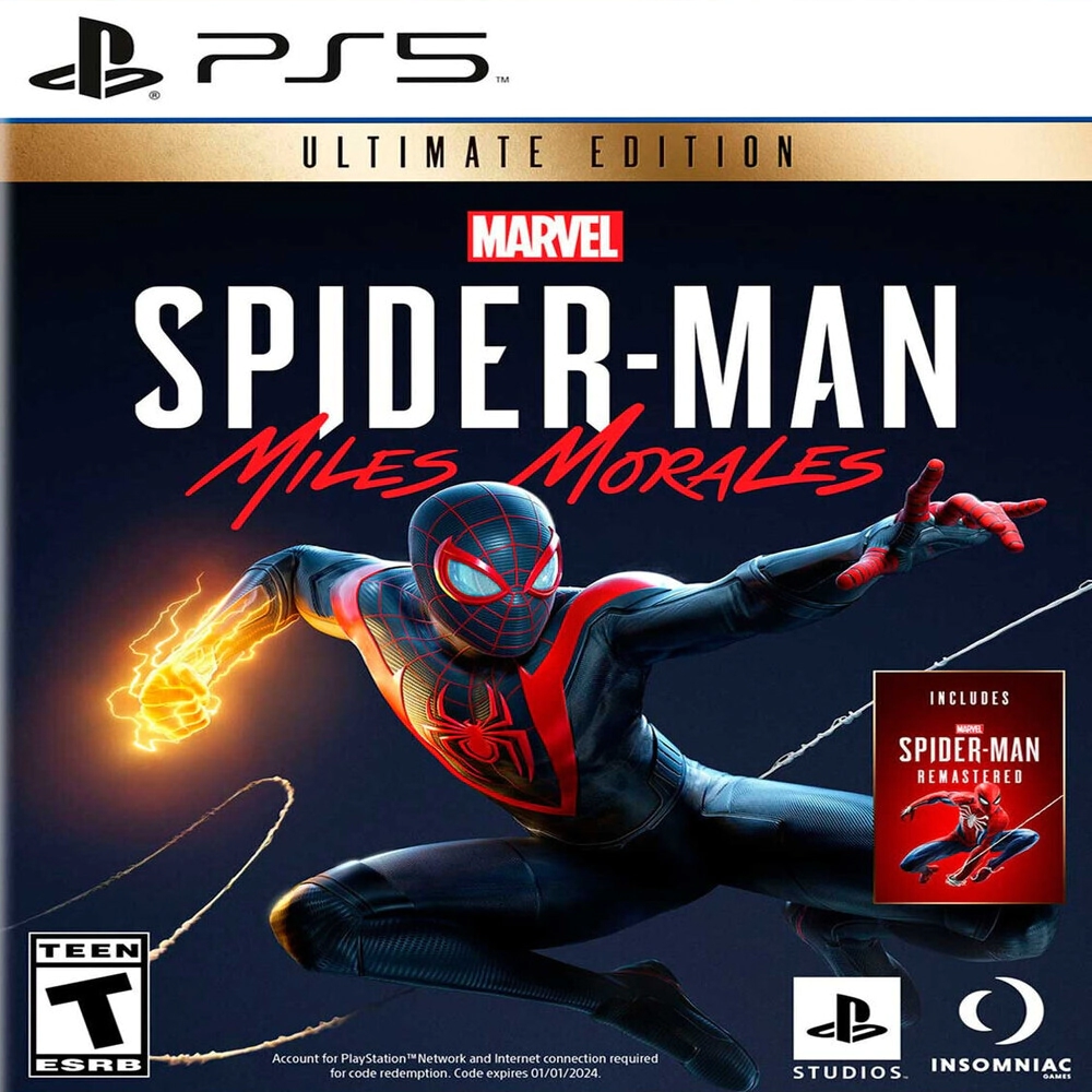 Spiderman Miles Morales Deluxe Edition