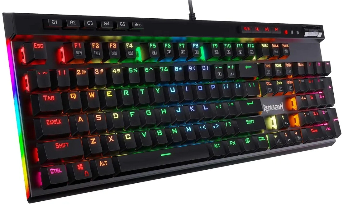 Teclado Gamer Mecanico Rgb Vata Pro
