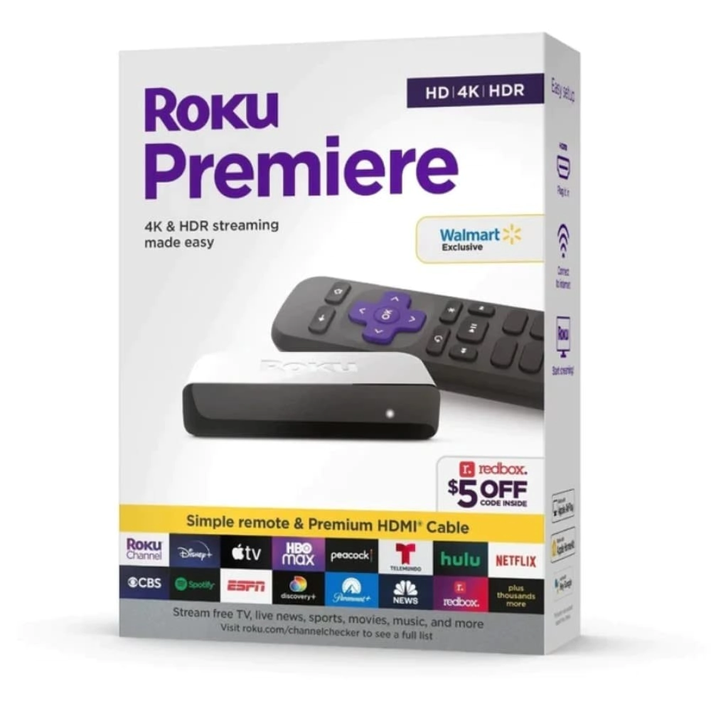 Tv Box Roku Model:3920rw Premiere Hd 4k Hdr